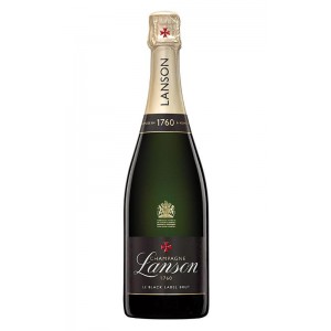 Lanson Black Label Brut con Copas de Regalo